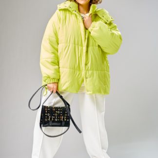 Яркая куртка в салатовом цвете 💚 Яркая куртка в салатовом цвете 💚