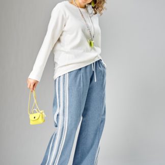 Лонгслив в рубчик Лонгслив в рубчик