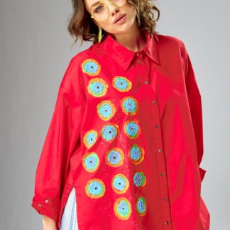 Джинсы с жемчугом