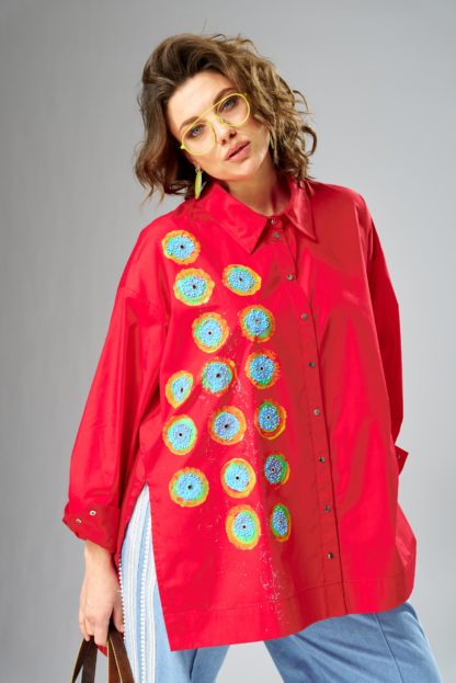 Джинсы с жемчугом