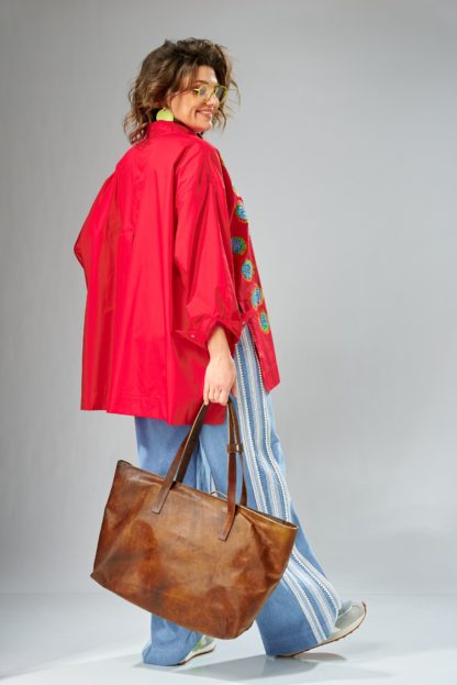 Джинсы с жемчугом