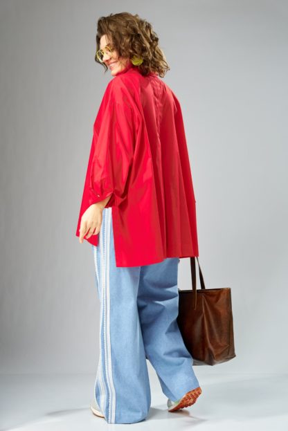 Джинсы с жемчугом